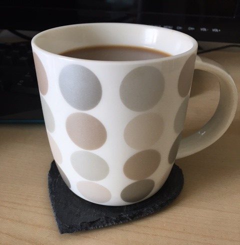 reflecting over a cup of coffee